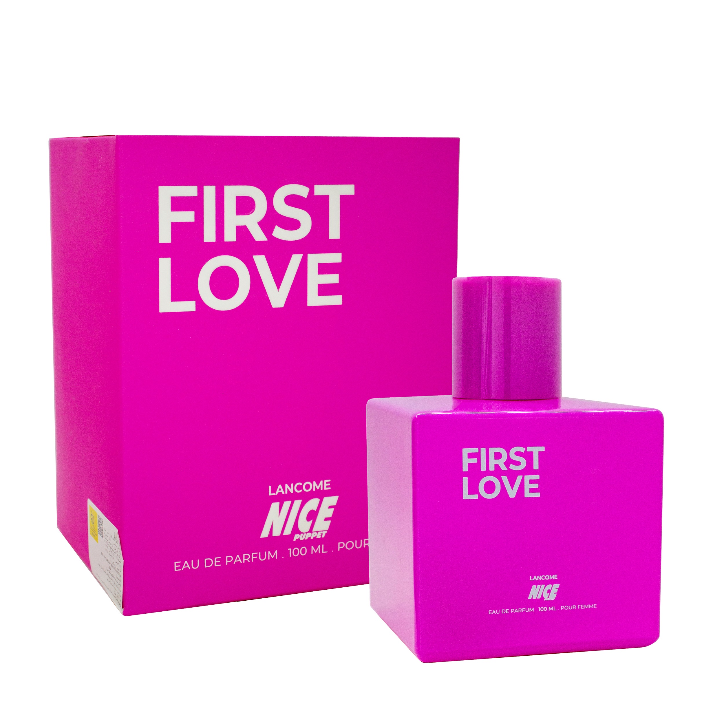 ادوپرفیوم زنانه نایس پاپت مدل lancome first love حجم 100 میلی لیتر